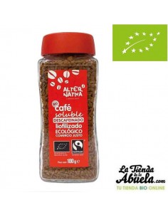 Café soluble descafeinado...