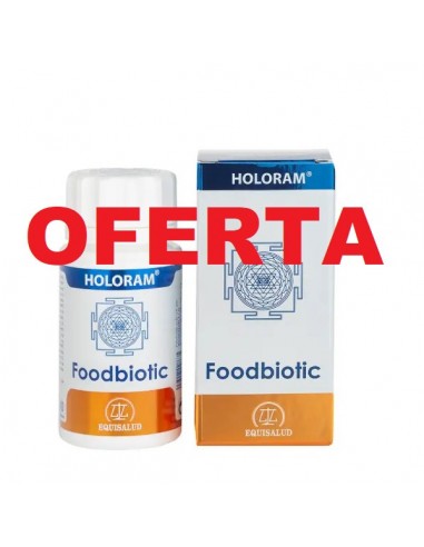 Holoram Foodbiotic 180 cápsulas...