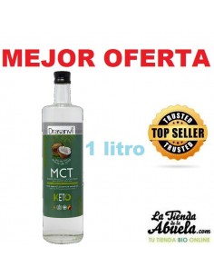 Aceite de coco MCT 1 litro...