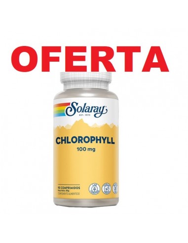 Chlorophyll 90 caps Sunny Green Solaray