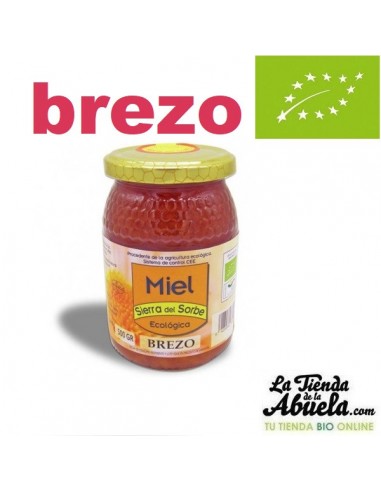 Miel de Brezo bio 500gr Sierra del Sorbe