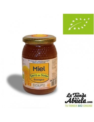 Miel de eucalipto bio 500gr Sierra...