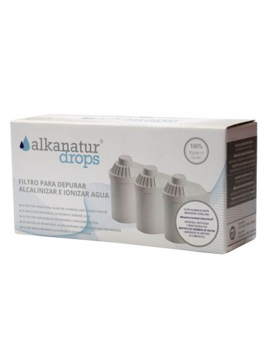 3 x Filtros agua Alkanatur