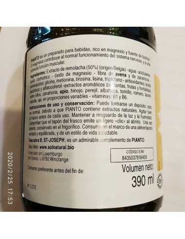 copy of Pianto extra 390ml St Joseph
