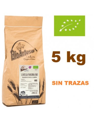 LENTEJA PARDINA BIO 5KG sin trazas