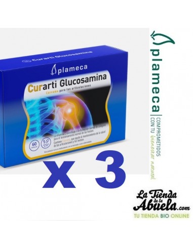 3 x Curarti Glucosamina Plameca