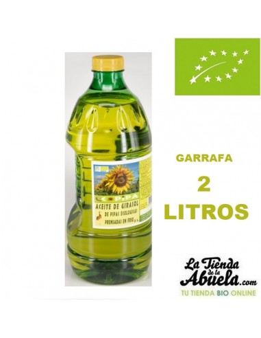 3 x Aceite de girasol bio 2 litros...