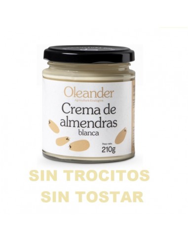Crema de almendras blanca bio 210gr...