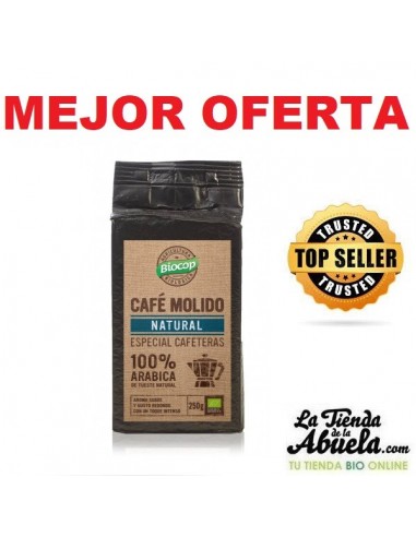Café molido 100% Arábica 250gr Biocop