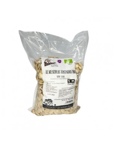 Almendra tostada repelada bio...
