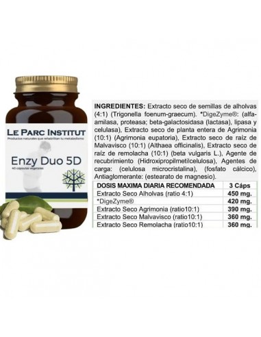 3 x Enzy Duo 5D Le Parc Institut 40 caps