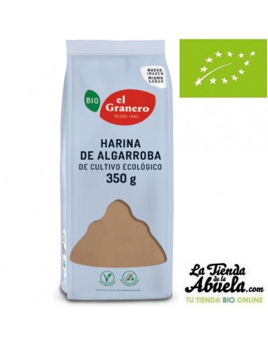 Harina de algarroba bio 350gr El...