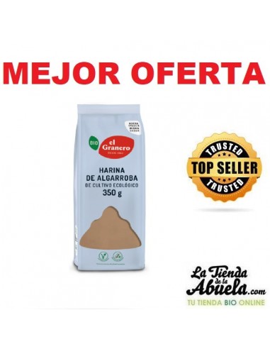 Harina de algarroba bio 350gr El...