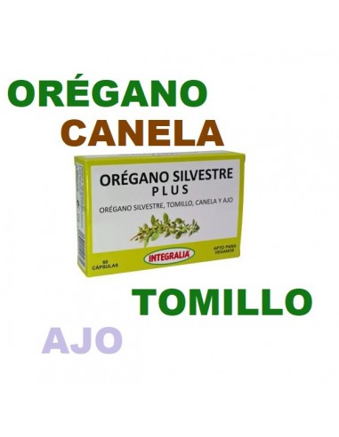 Oregano silvestre plus Integralia 60...