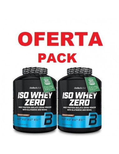 2 x Iso Whey Protein Zero Chocolate...