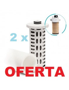 2 x Recambio filtro de...