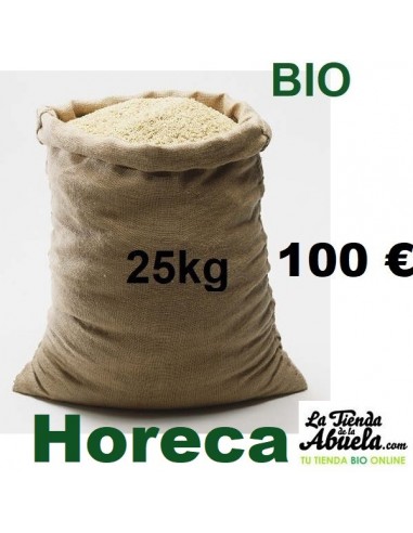 Arroz redondo integral 25 kg ecológico
