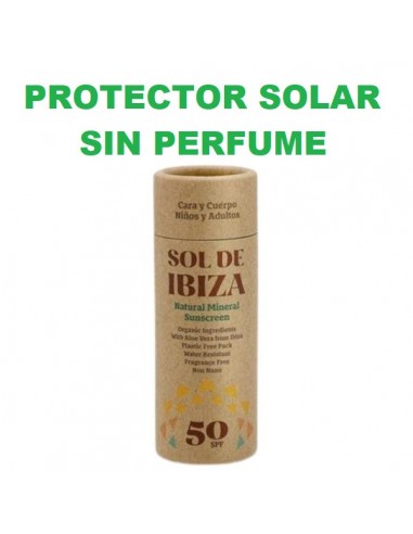 Protector solar sin perfume Sol de...