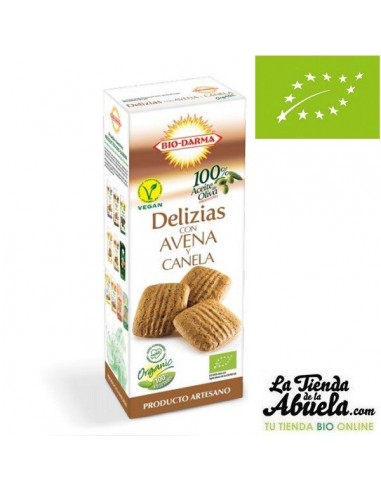 Delizias galletas avena canela 125gr...