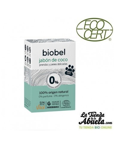 Jabon sin perfume pastilla Biobel 240 gr