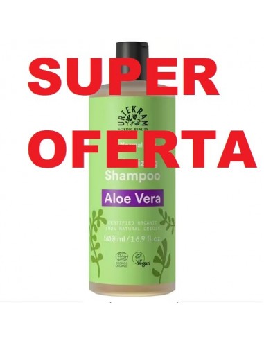 Champu Aloe Vera bio 500ml Urtekram