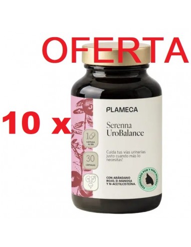 10 x Serenna UroBalance 30 caps Plameca