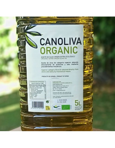 Aceite de oliva virgen extra eco 5...