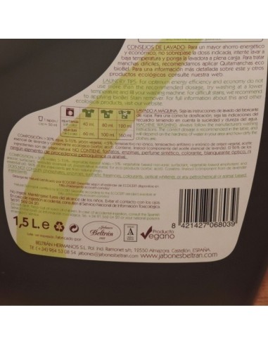 Detergente todo tipo ropa bio 1,5...