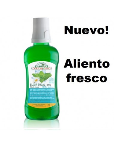 Elixir bucal aliento fresco eco 250ml...