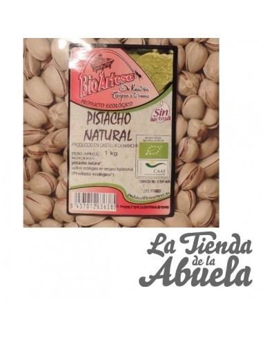 Pistachos crudo bio 1kg BioArtesa