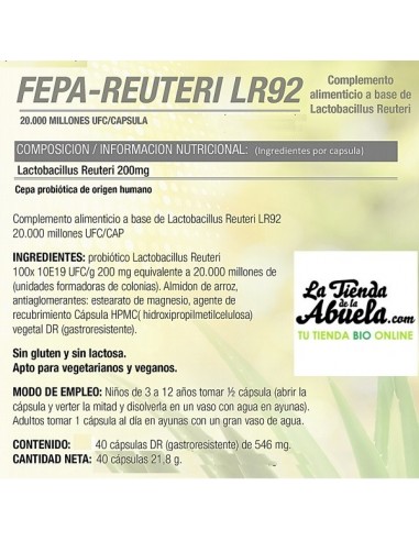 Fepa Reuteri Fepadiet